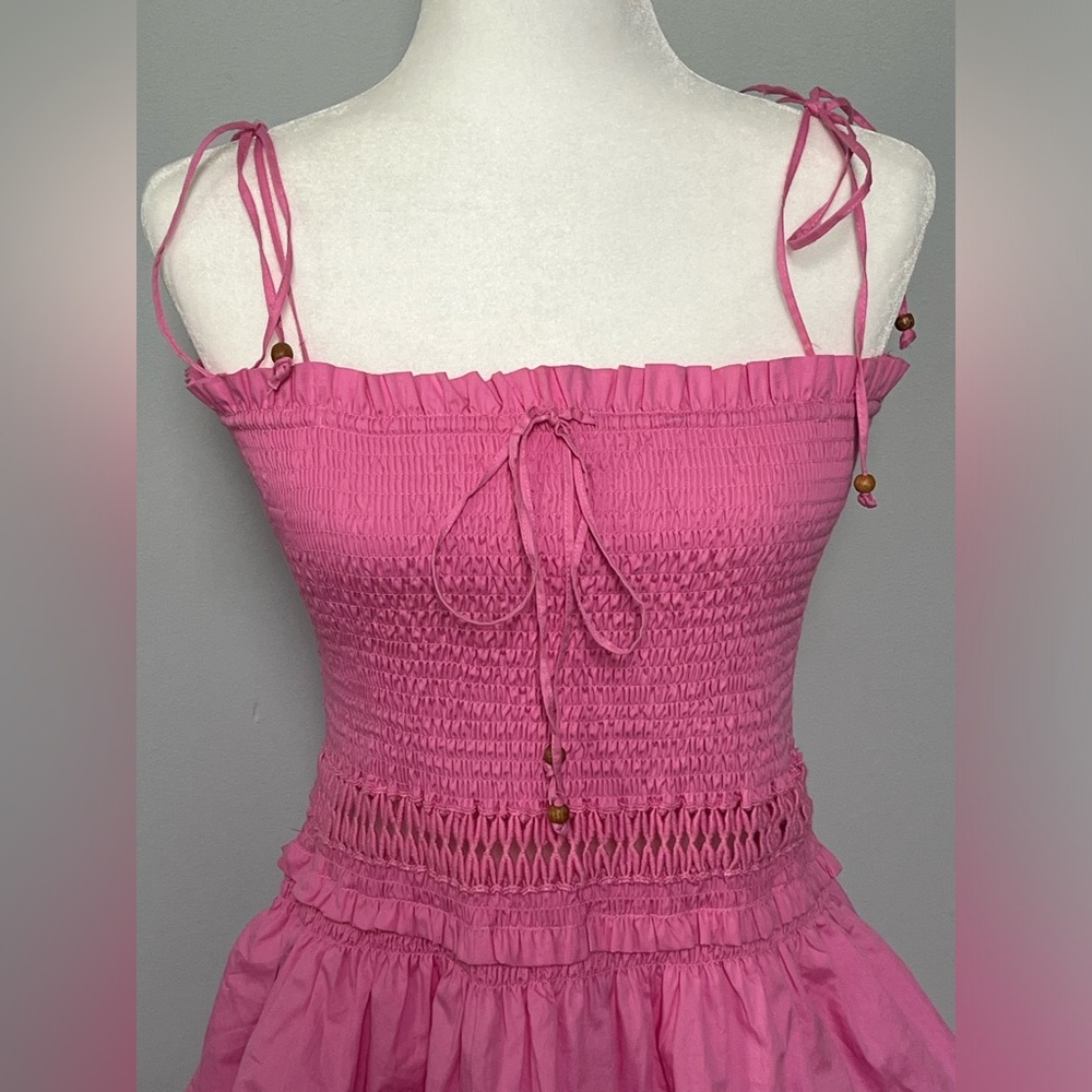Free People Pink Maxi Dress - Picture 2 of 12